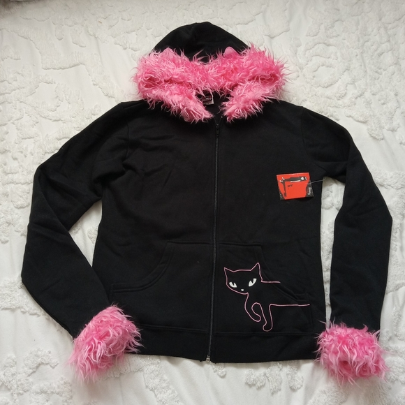 Emily the Strange Tops - Emily the Strange Hoodie